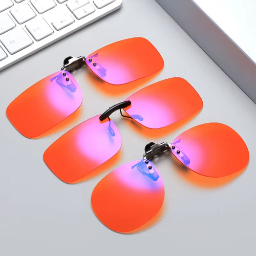 Hot Sale Blue Light Blocking Clip on Glasses anti UV Vision Lightweight Unisex Fit Prescription Compatible for Computer
