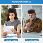 Red Light Therapy Device Hat near Infrared LED Treatment Helmet for Hair Growth Cap Prevant Loss Head Relaxation Relief Scalp