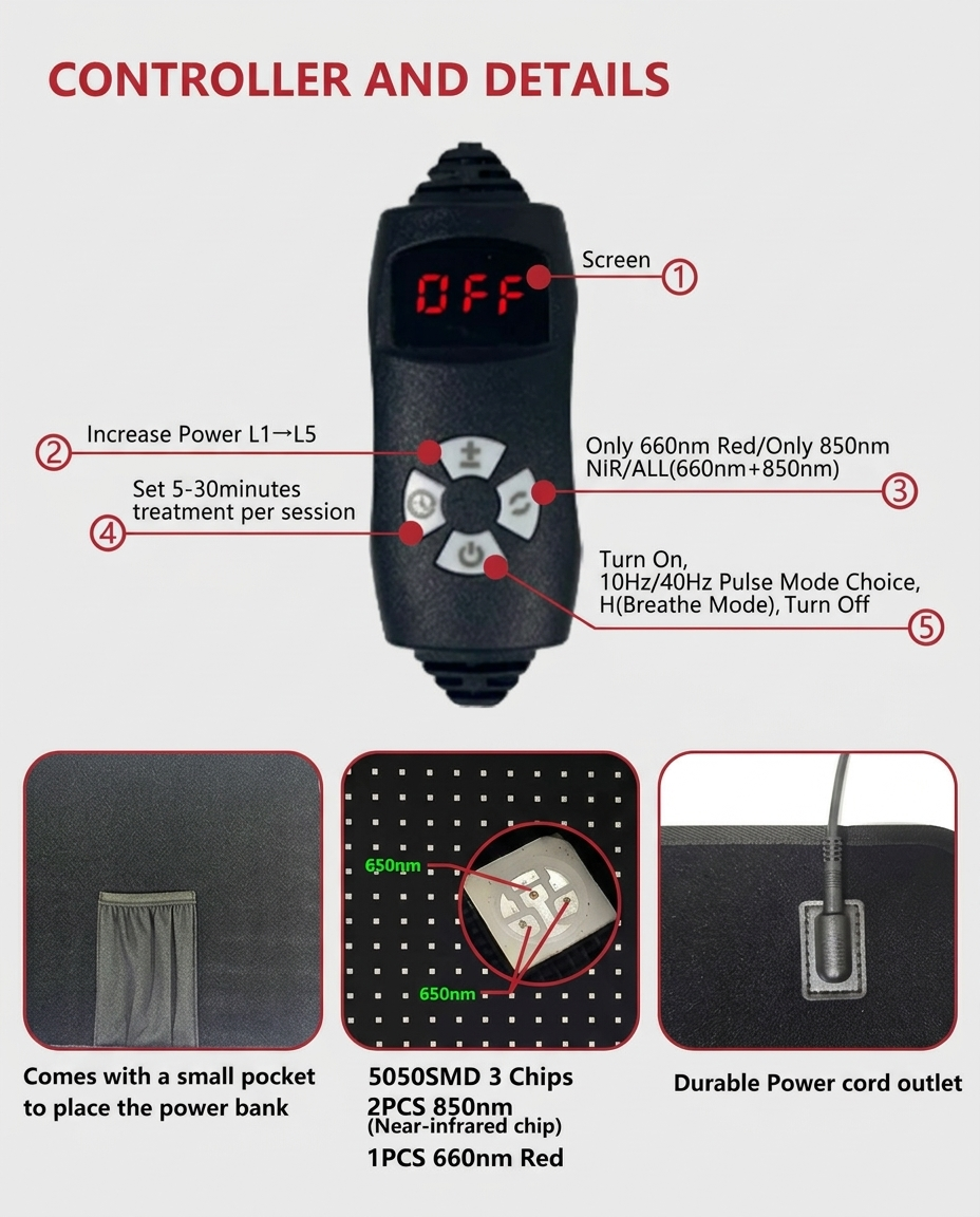 Red Light Therapy Mat 360