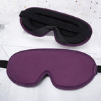 3D Sleep Mask for Men Women Soft Smooth Sleep Mask for Eyes,100% Blockout Light Eye Mask Travel Shade Cover Rest Relax Sleeping