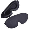 3D Sleep Mask for Men Women Soft Smooth Sleep Mask for Eyes,100% Blockout Light Eye Mask Travel Shade Cover Rest Relax Sleeping